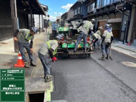 市道舗装復旧その1工事（飛騨市古川町壱之町地内）